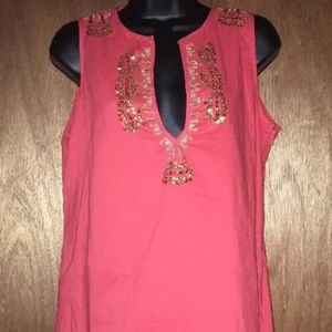 NWT Theme Tunic Cotton Dress Size Large